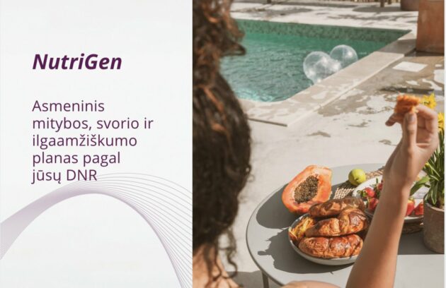 Nutrigen genetinis testas: Individuali mityba Kaune